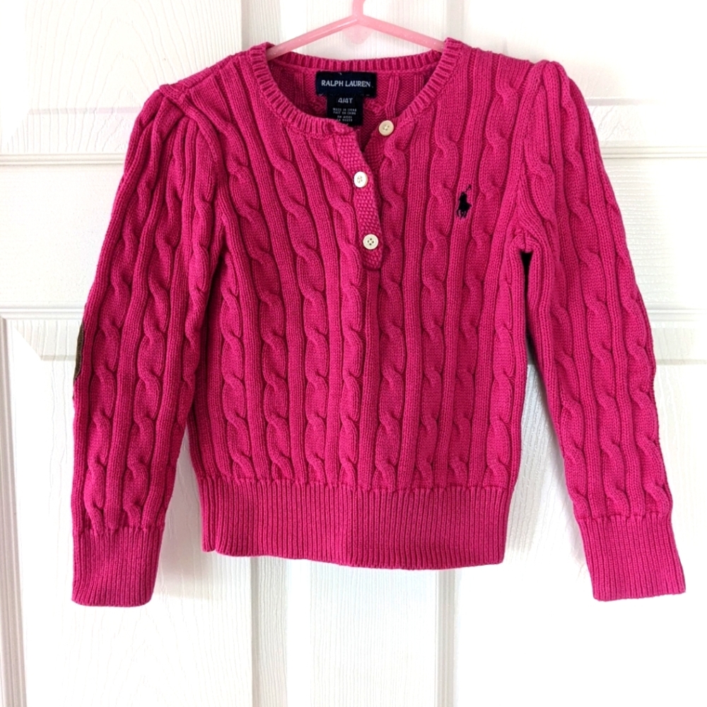 Ralph Lauren cableknit sweater